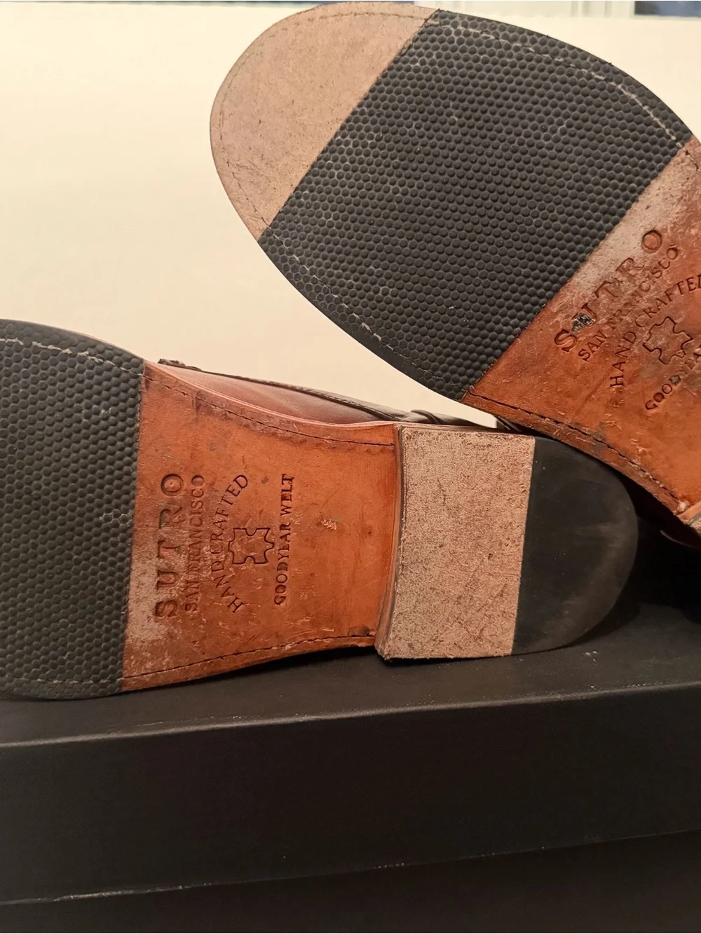 Sutro Footwear “Alder” Leather Cap-Toe Boots